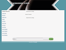 Tablet Screenshot of boypasses.com
